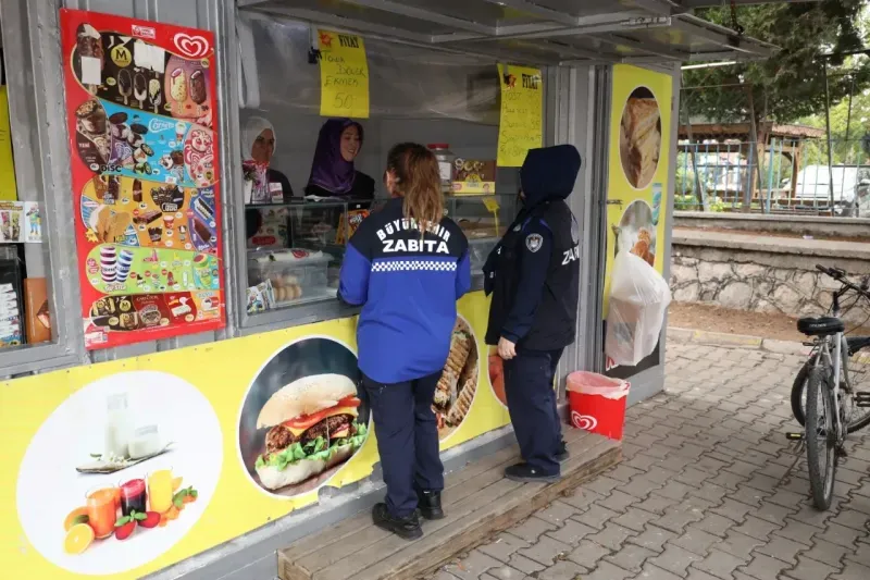 Büyükşehirden okul kantinlerine sıkı denetim