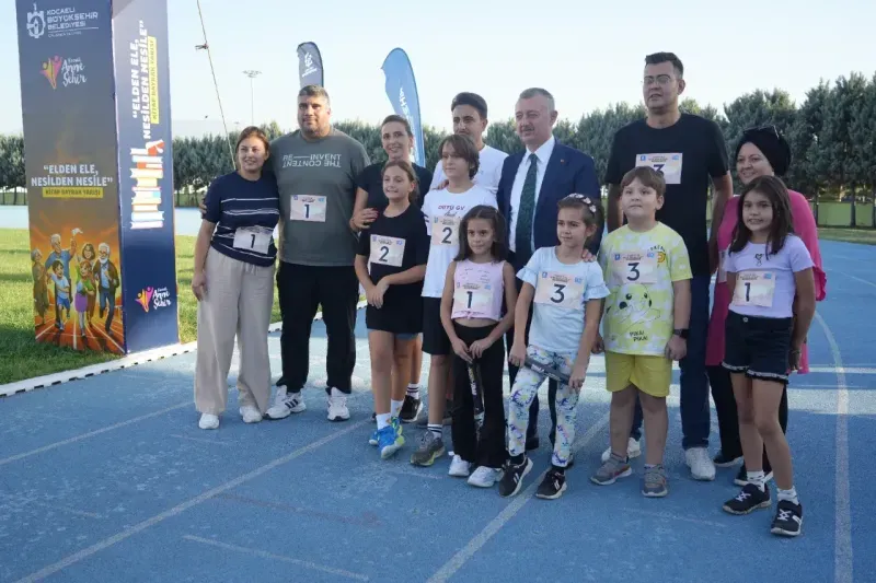 7'den 70'e atletizm pistinde yarıştılar
