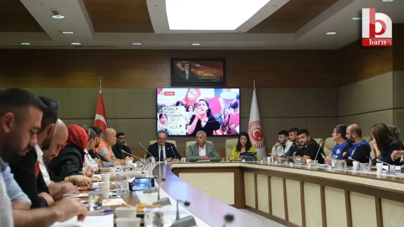 Kocaelili işçiler TBMM’de taleplerini sıraladı