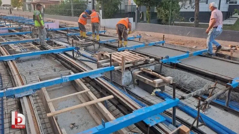 Stadyum Tramvay Hattında gelişme