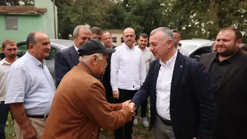 Başkan Büyükakın büyük ilgiyle karşılandı