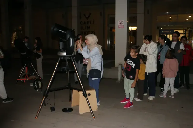 Dünya Uzay Haftası Kocaeli'de kutlandı
