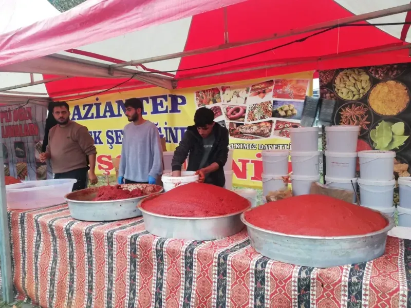 Gaziantep lezzetleri Kocaeli'ye geldi