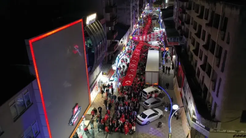 Derince'de Cumhuriyet coşkusu!