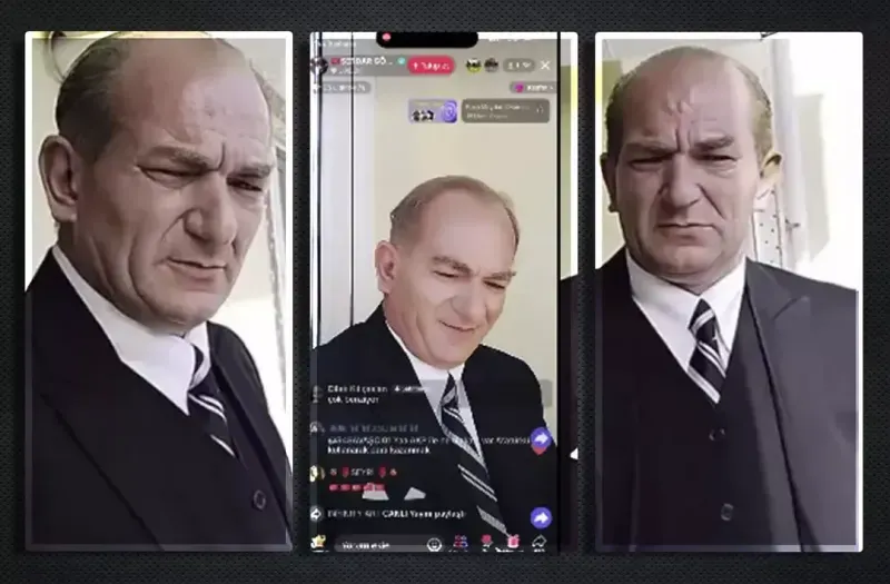 Atatürk’e benzerliğini paraya çeviren Görel, bu 29 Ekim’i de boş geçmedi!