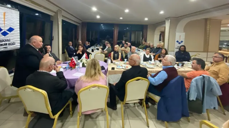 Kocaeli Aydınlar Ocağı, Dr. Sakin Öner’i ağırladı
