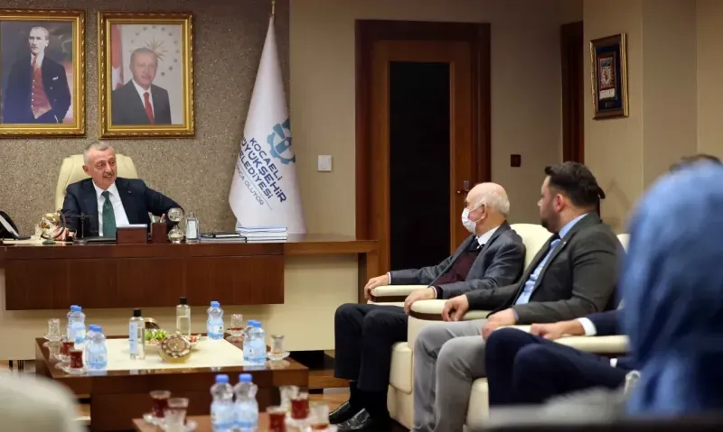 DSP’den AKP’li Büyükşehir'e ziyaret