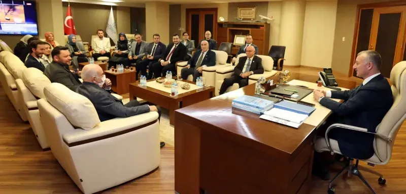 DSP’den AKP’li Büyükşehir'e ziyaret