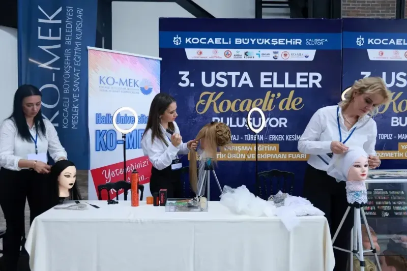 KO-MEK, Usta Eller Fuarı'nda fark yaratmaya devam ediyor