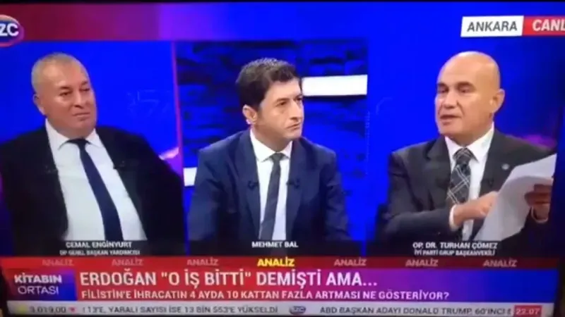 Çömez’in Türkiye’nin İsrail’e sattığını öne sürdüğü şey şok etti!
