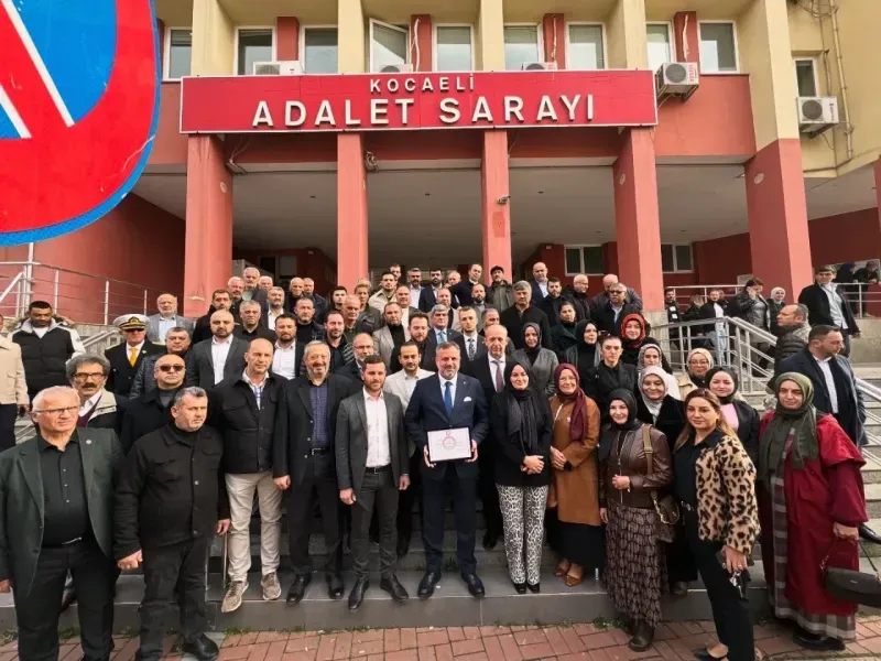 Rakipsiz başkan mazbatasını aldı!