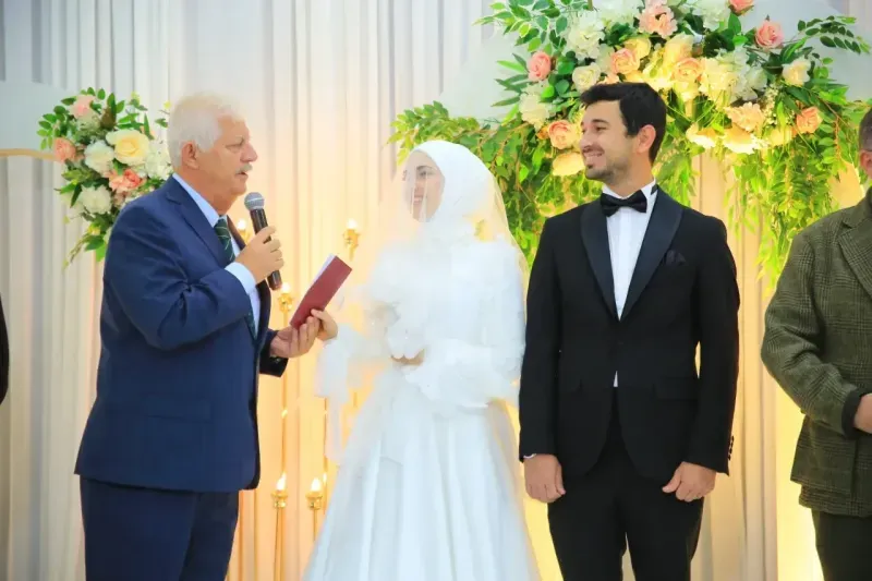 Gazeteci Ünal Cankurt'un mutlu günü