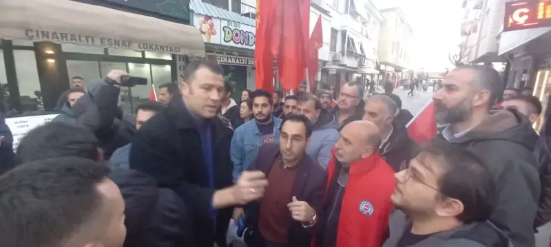 Darıca'da gergin anlar yaşandı