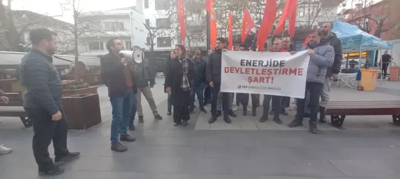 Darıca'da gergin anlar yaşandı