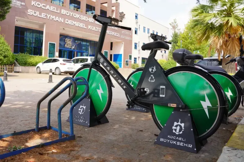 Hem spor yaptılar hem elektrik ürettiler! 2024’te 109 bin 73 dakika pedal çevrildi