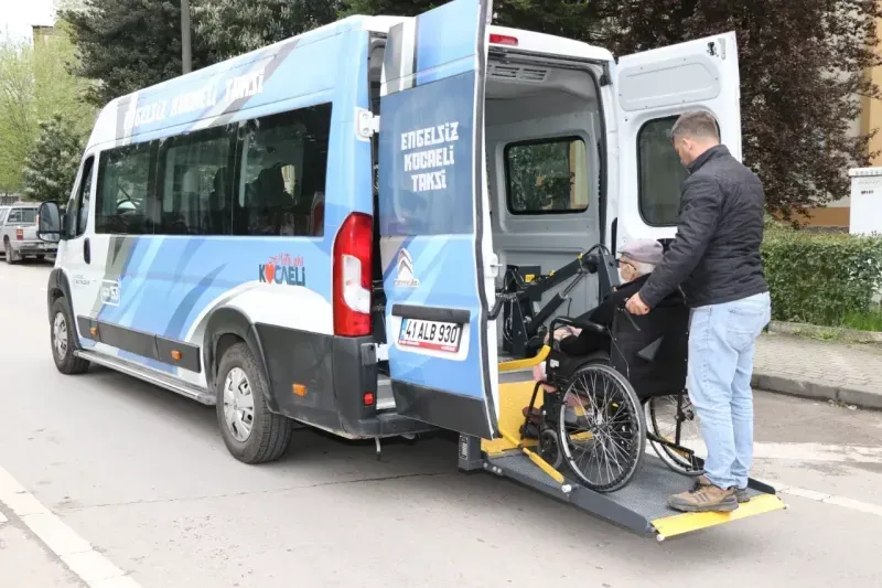 Büyükşehir'in "Engelsiz Taksi" Projesi 2024'te 38 bin kişiye ulaştı