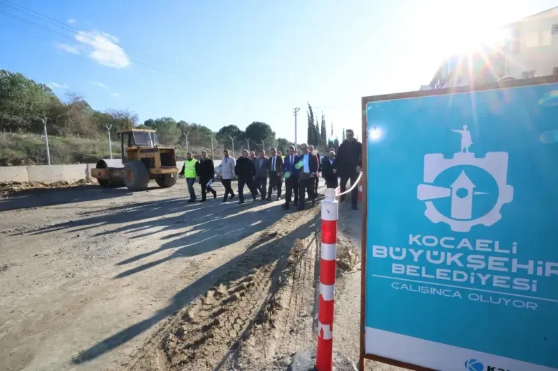 Başkan Büyükakın, yol çalışmalarını inceledi