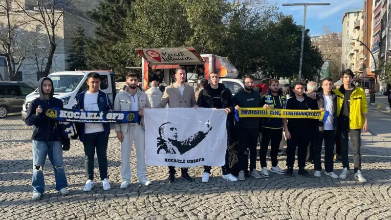 UNİGFB Sefa Kalya anısına lokma dağıttı