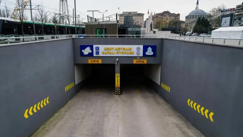 Büyükşehir otoparklarına kaç araç giriş-çıkış yaptı?