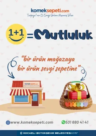 Komek Sepeti’nden “1+1=Mutluluk” projesi