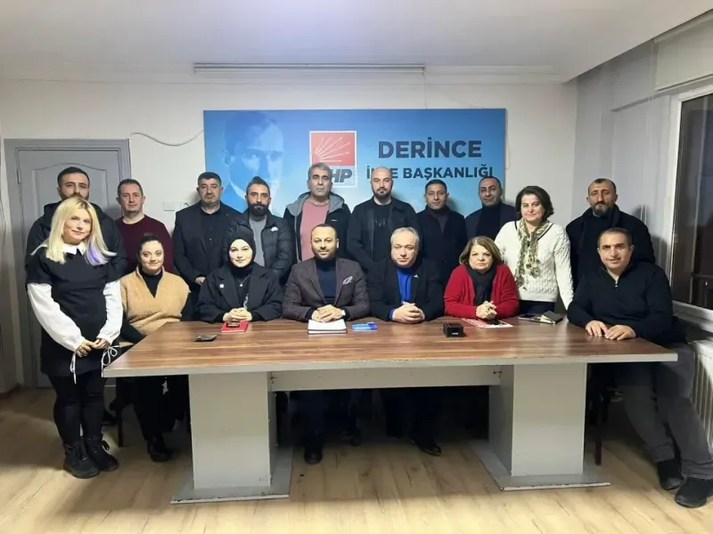 CHP Derince Örgütü, Sertif Gökçe'ye arka çıktı!