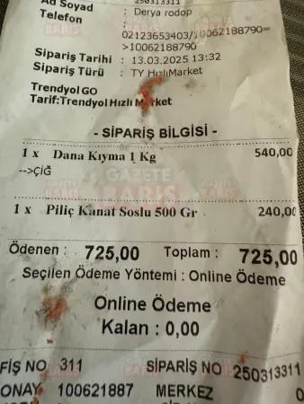 İzmitli vatandaş Köfteci Yusuf’tan gelen ürünü görünce şok oldu! Bu kadarına da pes!