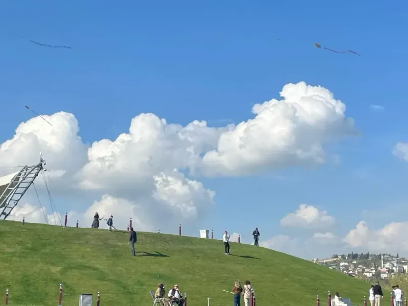 Güneşi gören Sekapark’a koştu