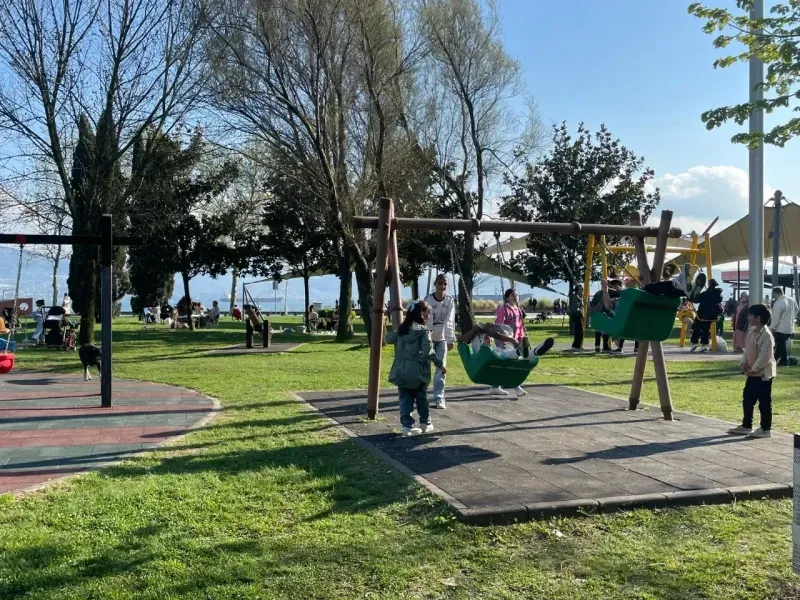 Güneşi gören Sekapark’a koştu