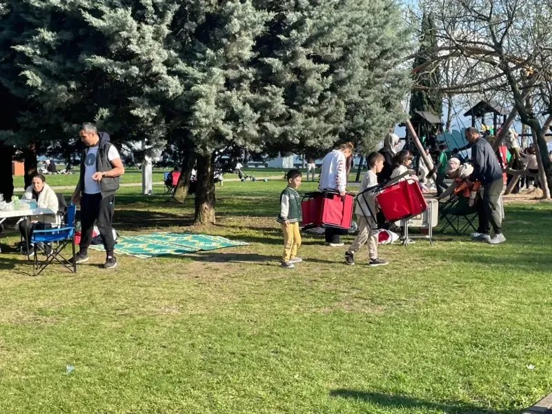 Güneşi gören Sekapark’a koştu